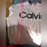 Calvin Klein Performance || Pullover Crewneck Front Logo Cropped Sweater Black Size M Photo 5