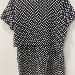 Atmosphere black and white geo patterned dress size 10 Photo 3