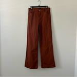Favorite Daughter The Misha Wide Leg Super High Rise Equestrian Saddle Jeans 27 Brown Photo 1