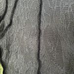 Urban Outfitters Dark Grey Lace Top Photo 3