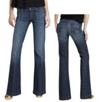 Citizens of Humanity COH Medium Wash Low Waist Full Leg Jeans Faye #003 Size 29 Photo 1