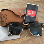 Ray-Ban Polarized Classic Clubmasters Tortoise Photo 0