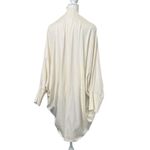 Elegant OSFM creamâbatwing cocoon boho open front cardigan EUC Size undefined Photo 1