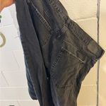 Aeropostale  Charcoal Distressed Cropped Jeans Photo 5