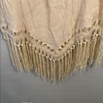 Source Unknown Boho Chic V-neck with crotchet and tassels Size XLarge Photo 2