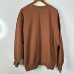TNA Sweatfleece Cozy Fleece Boyfriend Fit Brown Sweatshirt Size Xlarge Photo 1