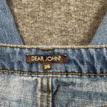 Dear John Jeans Womens 26 Blue Distressed Straight Leg Classic Everyday Denim Photo 2