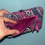 Vera Bradley  paisley Pink and Blue Clutch Photo 5