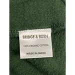 Bridge & Burn Fremont Sweatshirt Forest Green Organic Cotton NWT Size Medium Photo 7