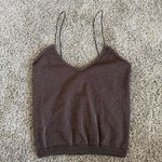 Free People Intimately glitter brami crop tank in brown - XS / Small Photo 1