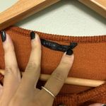 SheIn Crop Burnt Orange Sweater Photo 2