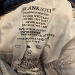 BLANK NYC  Interoffice Jeans Moto Zip Raw‎ Hem 26 Photo 7