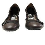 Tod's Tod’s Women’s Scrunch Ballet Flat size 38.5 Brown Suede Photo 6