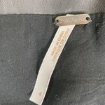 Free People Black Faux Vegan Leather Zip Up Mini Skirt 4 Photo 3