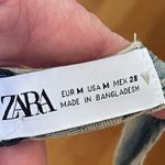 ZARA Denim TRF Jean cotton wrap crop halter top multiway ties front or back Sz M Photo 7