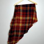 Old Navy Plaid Patterned Triangle Scarf Photo 1