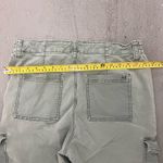 American Eagle Outfitters AE Olive Green Cargo Pants Size 14 Stretch Normcore Photo 5