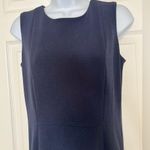 Premise Navy scuba dress with gold zipper back Photo 1