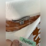 Papaya NWT Stretchy Soft Houndstooth Lined Mini Skirt in White-Toffee Sz Medium Photo 10