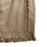 Vintage KGR Wool Blend Wrap Mini Skirt Tan Size 14 Photo 4