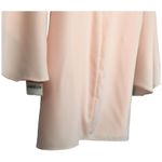 Bar III New Flare Bell Long Sleeve Round Neck Lined Dress Ballet Pink XS Photo 7