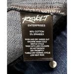 The Tubbo Moment By The Sea Denim Full Zip Jean Jacket Sherpa Collar Waves 2XL Blue Size 2X Photo 12