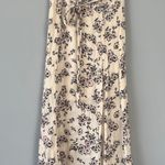 Lush Clothing LUSH Elegant Floral Maxi Skirt High-Low Hem Boho Chic Summer Beach Vacation Photo 2