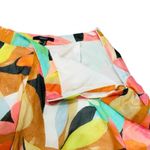 Forever 21 Floral Hawaiian Tropical Summer Chiffon Shorts  Size Medium Photo 3