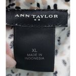 Ann Taylor Sleeveless Animal Print V-Neck Blouse Professional Office Wear XL Photo 3