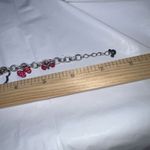 Disney  Minnie Bow and Silhouette Silver Tone Bracelet Photo 7
