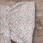 Motherhood Maternity Speckled Ruffle Wide Short Sleeve Blouse Size XL Top Photo 4