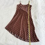 A New Day Minimalist Striped Slip Dress M Bias Cut Midi Quiet Luxury French NEW Photo 8