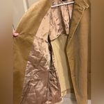 DKNY NWT  Suede Trench Coat Jacket Size XL Photo 4