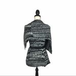 BLANK NYC  Knit Sweater Wraparound Shawl Cardigan Vest Photo 4