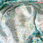 Lilly Pulitzer Kristen Swing Dress in Surf Blue Turquoise Pink Floral Print XS Photo 4