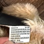 Ralph Lauren Lauren  Quinta Black Leather Shearling Boots 8.5 EUC Photo 7