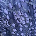 Carmen Marc Valvo Sz 12 INFUSION
Blue 3D Floral Mermaid Gown $495 MSRP NWT Photo 8