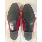 Nine West  Women's Crimson Suede Nariya Mules Size 8M Photo 5