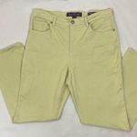 Gloria Vanderbilt butter yellow pants woman’s size 10 Photo 0
