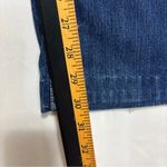 Ymi  Flare Jean Womens Sz 11 Medium Blue Mid Rise Embroidered Pocket Y2K Festival Photo 8