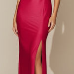 BAOBAB Cam Strapless Dress, French Rose, XS Red Photo 0