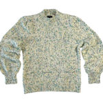 Talbots Small Petite Yellow Pastel Knit Mock Neck Sweater Photo 0