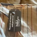 Twenty Second  sleeveless  Striped Blouse Size Medium‎ NWT Photo 3