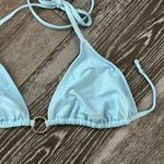 Wild Fable Adorable!  Swimwear Sz M Light Blue Bikini Top Photo 4