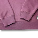 PINK Victoria's Secret Burgundy 1/4 Zip Logo Sweatshirt Pocket Soft Cozy Size XS Photo 5