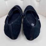 TSUBO Women's Juba Suede Leather Quilted Mary Jane Kitten Heels Size 8 Black‎ Black Photo 7