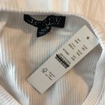 J.Crew Womens Vintage Rib High Neck Cutaway Tank Dress Poplin Skirt White XXS Photo 4