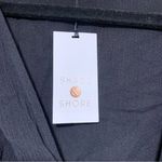 Shade & Shore  Black Tie-Front Coverup - Size XS Photo 3