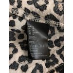 H&M Floral Dress Women’s M Animal Print Round Neck Balloon Sleeves Keyhole Back Photo 6