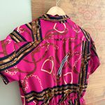 Ralph Lauren  Horse Bit V Neck Pink Knee Length Dress Photo 9